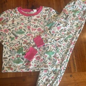Nutcracker Ballet Girls Pajamas with sparkly accents
